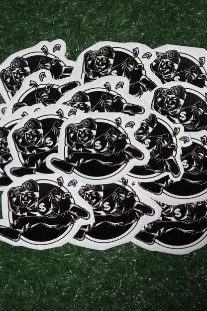 MV’s Music Logo Sticker DECAL